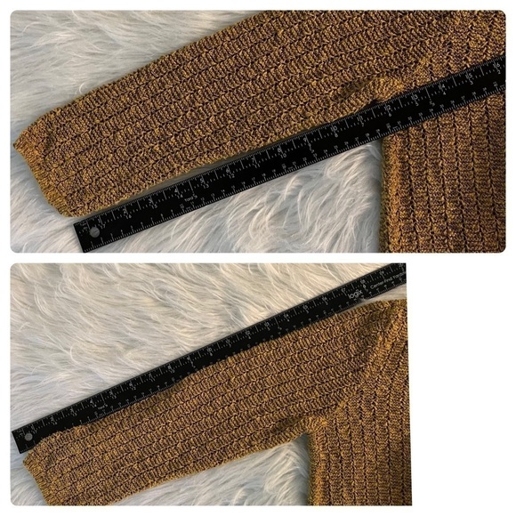 J. Jill Textured Open Stitch V Neck Top Style 223531 - Picture 10 of 14